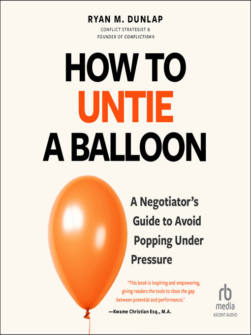 Title details for How to Untie a Balloon by Ryan Dunlap - Wait list